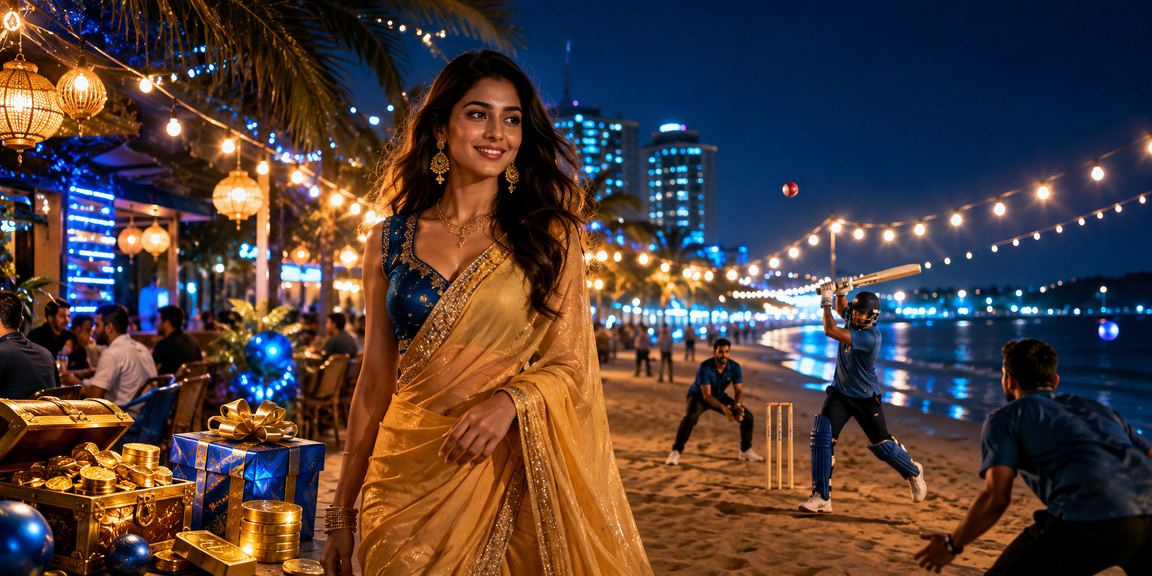 ঢাকায় ক্রিকেট ম্যাচ দেখতে দেখতে বেটিং করছেন একজন খেলোয়াড়